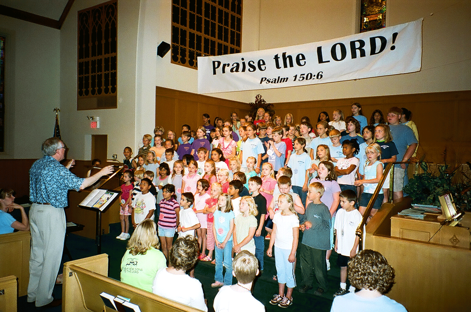 Kids Choir Camp-Festival of Praise Rehearsal 1